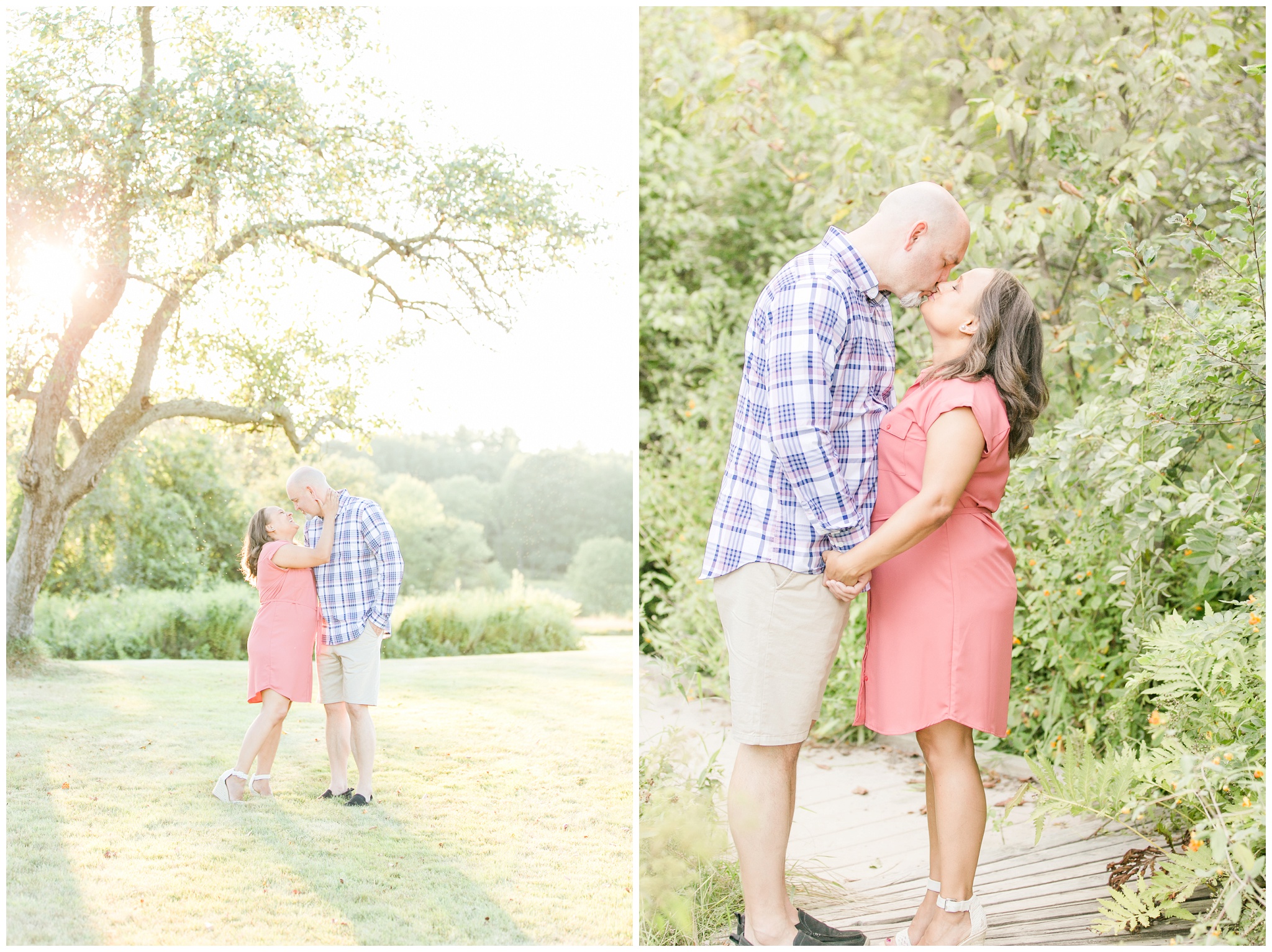 Seacoast NH Wedding Photographer | Wagon Hill Engagement Session | Flag Hill Wedding