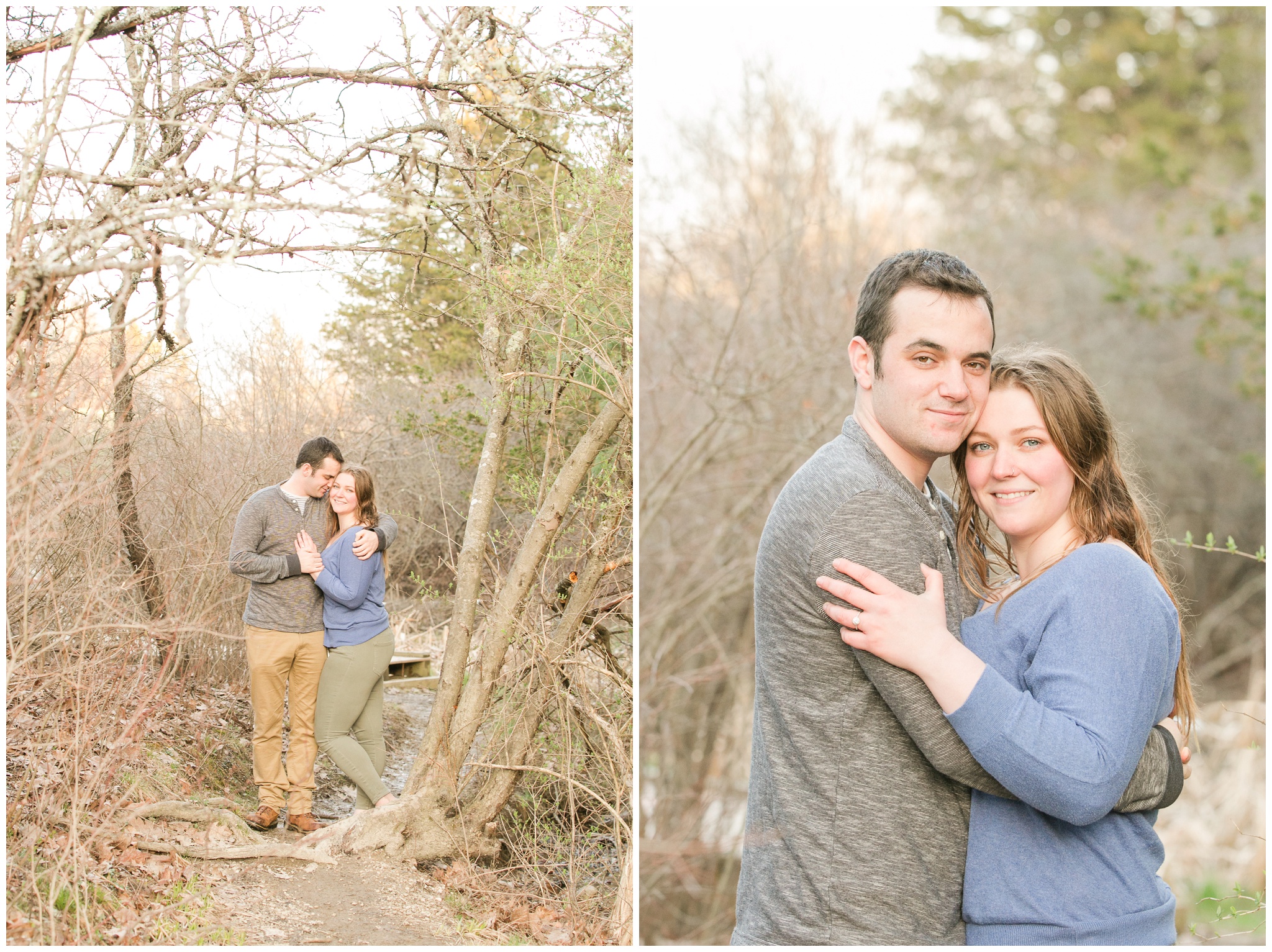 Wagon Hill Durham NH Engagement Session Rivermill at Dover Landing Wedding 