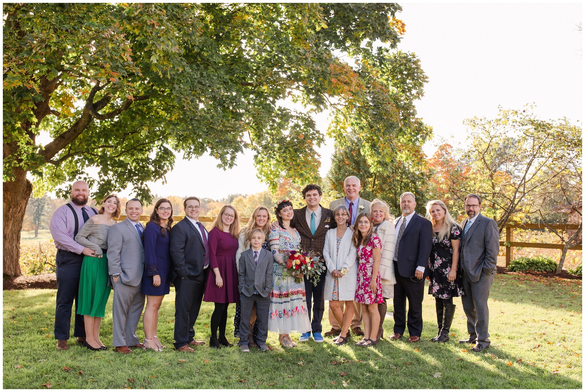 Colorful Wedding at Flag Hill Winery