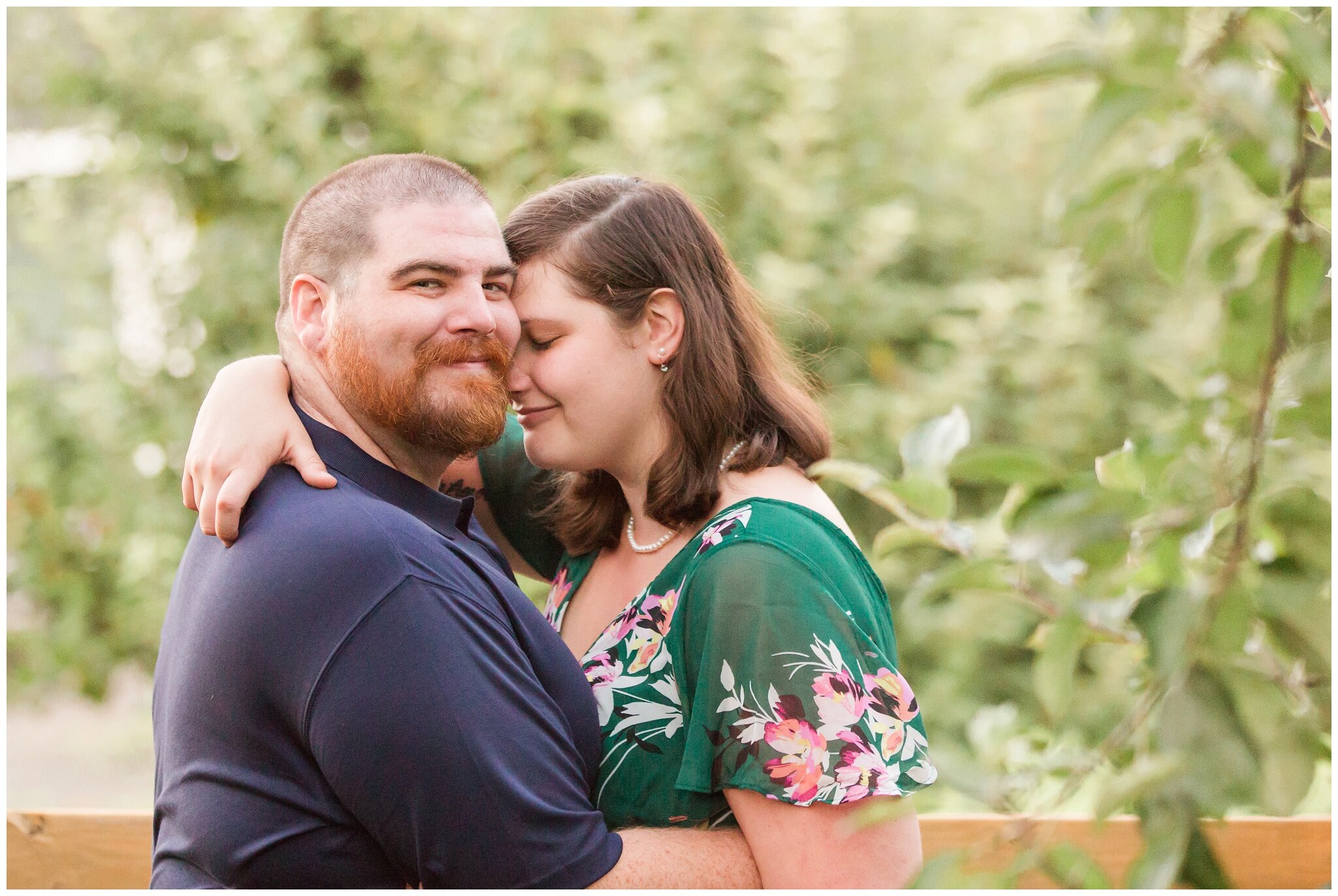 New Hampshire engagement session in a vineyard / distillery