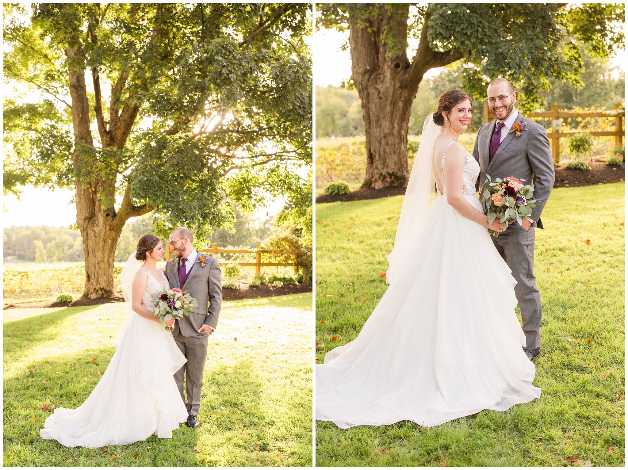 New Hampshire Wedding Photographer  + Flag Hill Ceremony + RiverCrest Villas