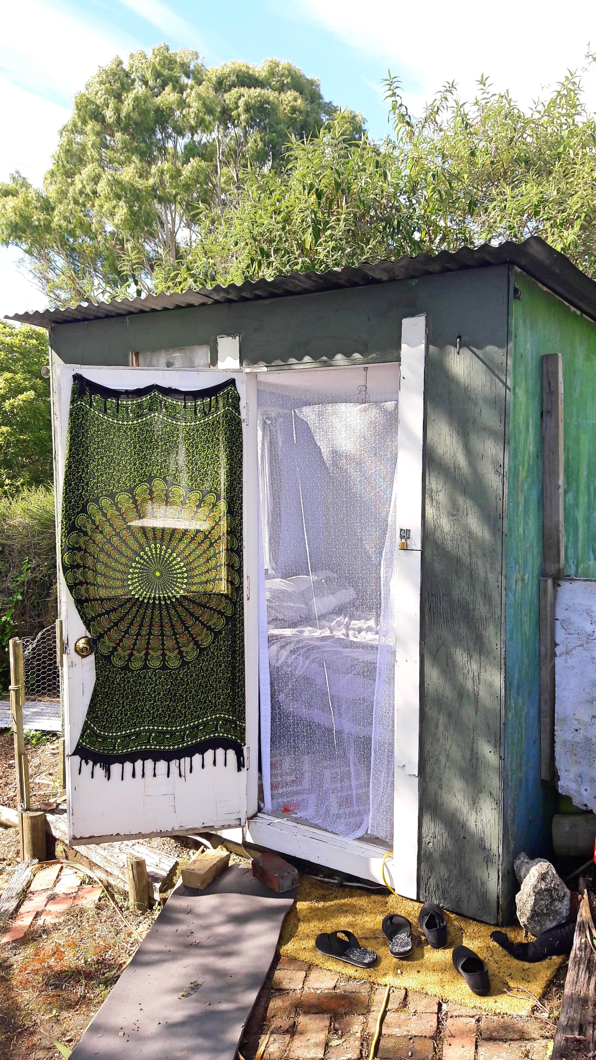 The 8ft X 8ft Converted Shed We lived in for $60NZD/ week
