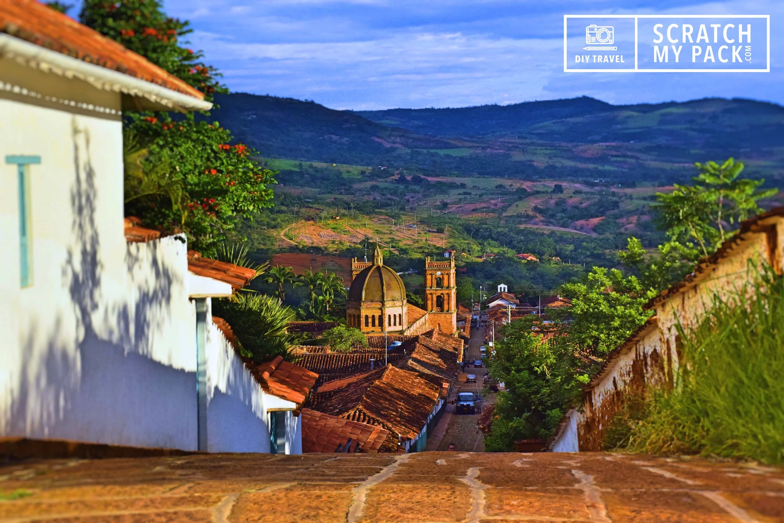 The amazing streets of Barichara, Colombia
