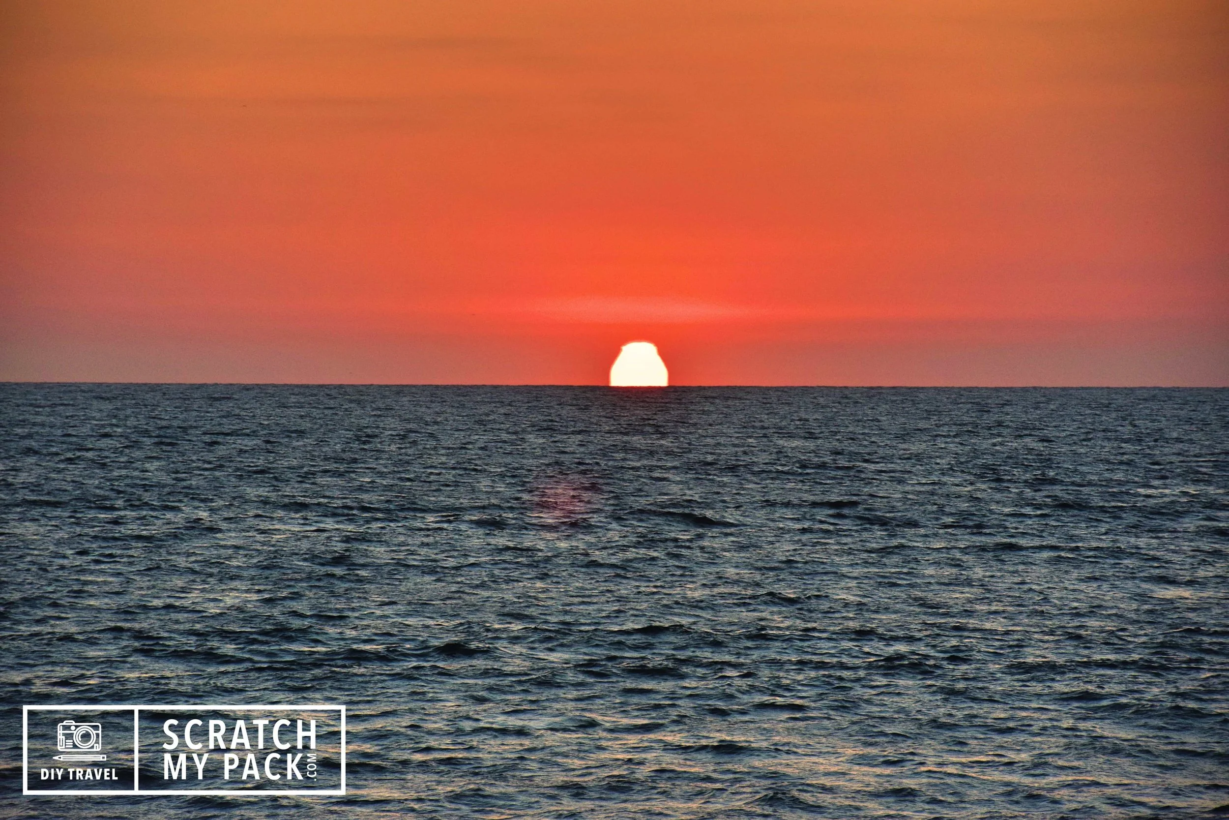 At least the sunset was beautiful
