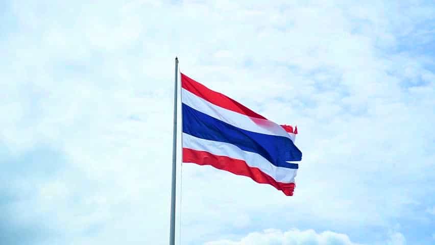 National Flag of Thailand