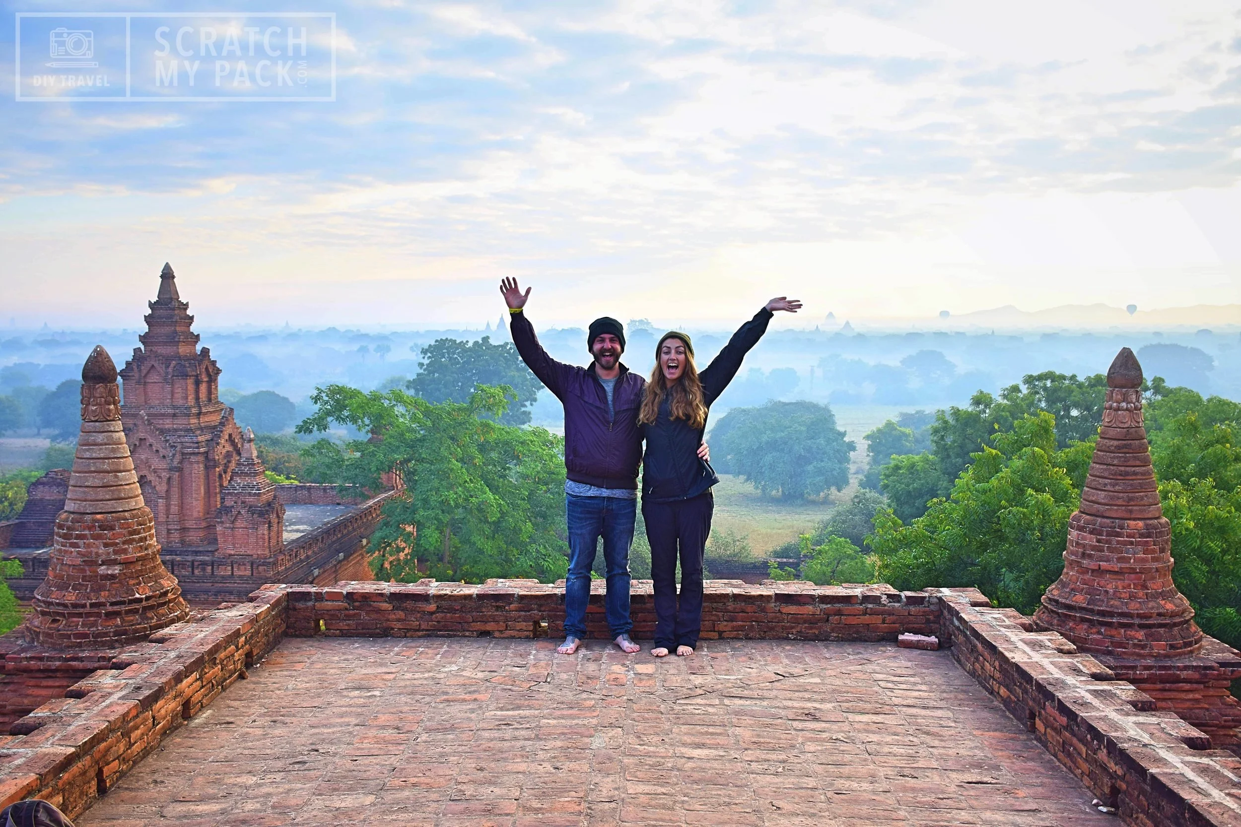 Bagan: Watch the sunrise over the valley of 4000 ancient pagodas