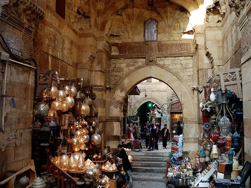 Khan il-Khalili – You will really kick yourself if you miss this. There is truly something for everyone at the Khan, and feels like you are walking through the market alleyways in Aladdin, in a true, traditional example of a Middle Eastern souq (bazaar). This shopping district was originally established in AD 1400. You can get just about anything that you could possibly imagine here. Some of my husband and my favorite items to purchase are the Egyptian metal lamps, glass items such as ornaments and tea sets, incredibly cheap and beautiful tablecloths (Egypt is known for its fabrics), and the bookseller. *HIGHLY RECOMMEND also combining this visit with a trip to the Whirling Dervishes show (Wekalet El Ghouri Arts Center), which is at 8:30 PM on Saturday, Monday, and Wednesday (you must get your tickets at 6:30 PM) in a building which is an ancient marketplace.