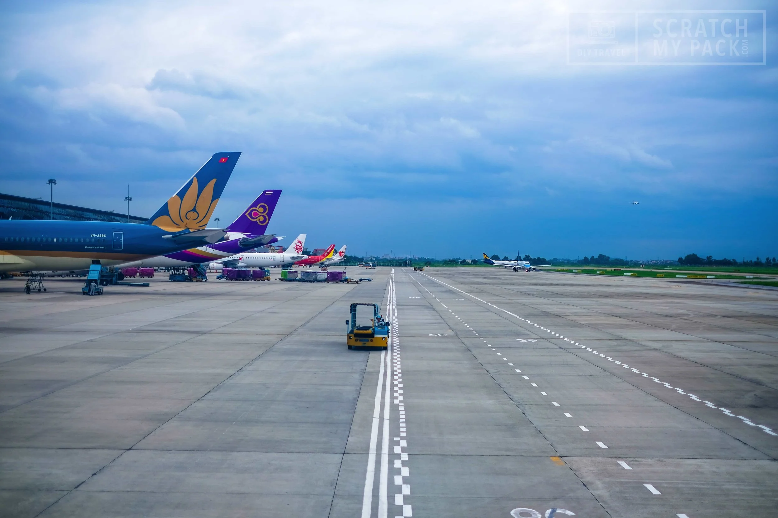 Da Nang International Airport, Vietnam.