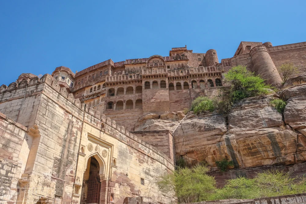 Mehrangarh Fort and Museum - 600INR entrance ticket + 100INR camera fee - This is the second largest fort in India and most impressive as far as we are concerned. This fort still has many rooms adorned with the same gems and furniture from the last 100 years and still has an armory, women’s quarters, and museum featuring jewels, ancient paintings and much more. Many films, such as Batman: A Dark Knight Rises were filmed in part here. A must see!