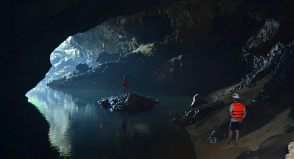 Tra Ang Cave - A newly opened cave – Hang Tra Ang was only opened to the public in August 2016 and remains unspoiled by any touristic development. It is reached by a short walk through the dense jungle to a camp area before swimming into this cave to explore with a helmet, head torch and life jacket. Visited on The Phong Nha Jungle Boss National Park Tour and The Ma Da Valley Tour.