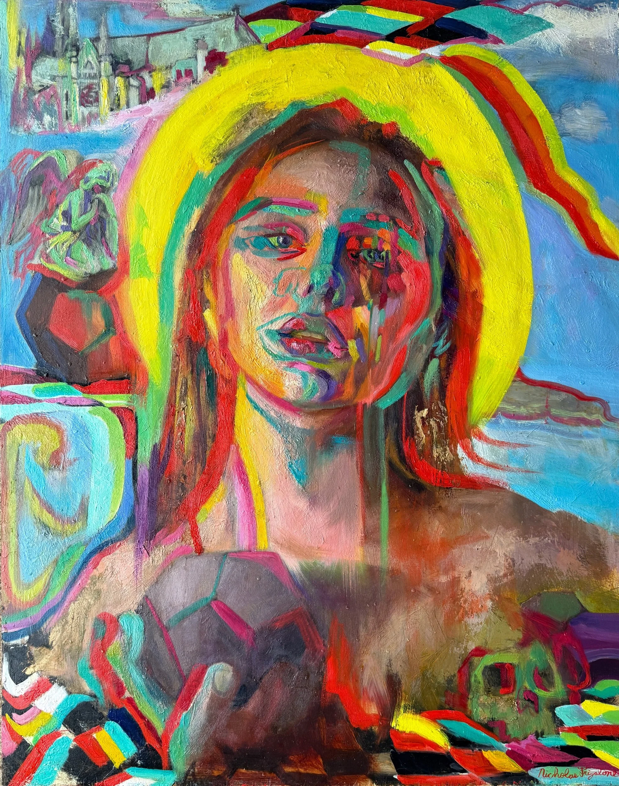 Saint Mary Magdalene with Dodecahedron