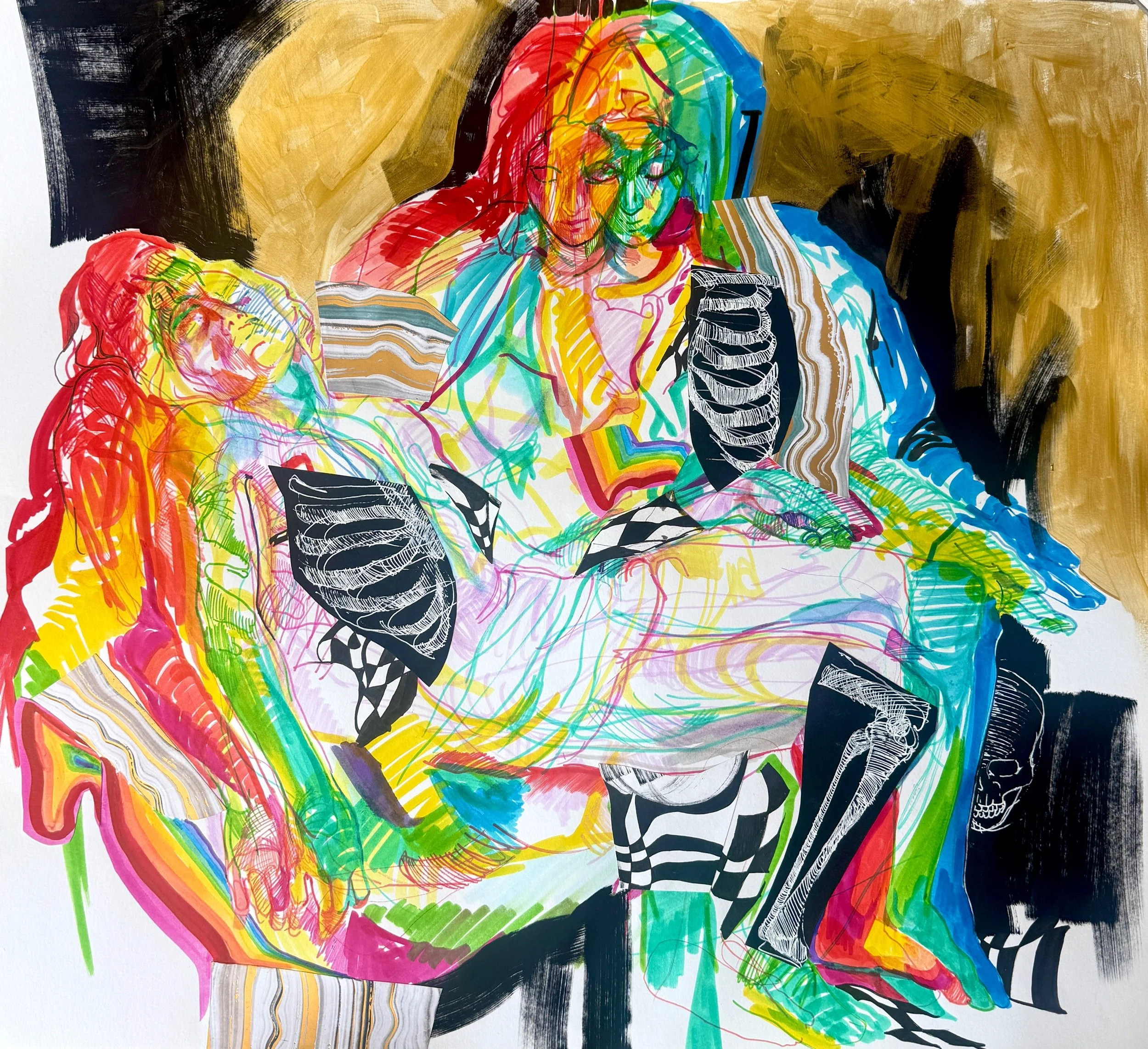 Pieta Glitch Carousel