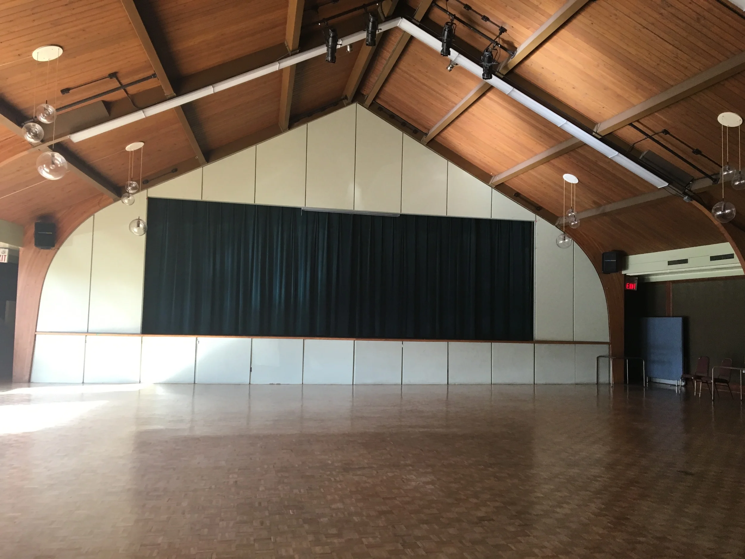 A stage for the ceremony, you say? 