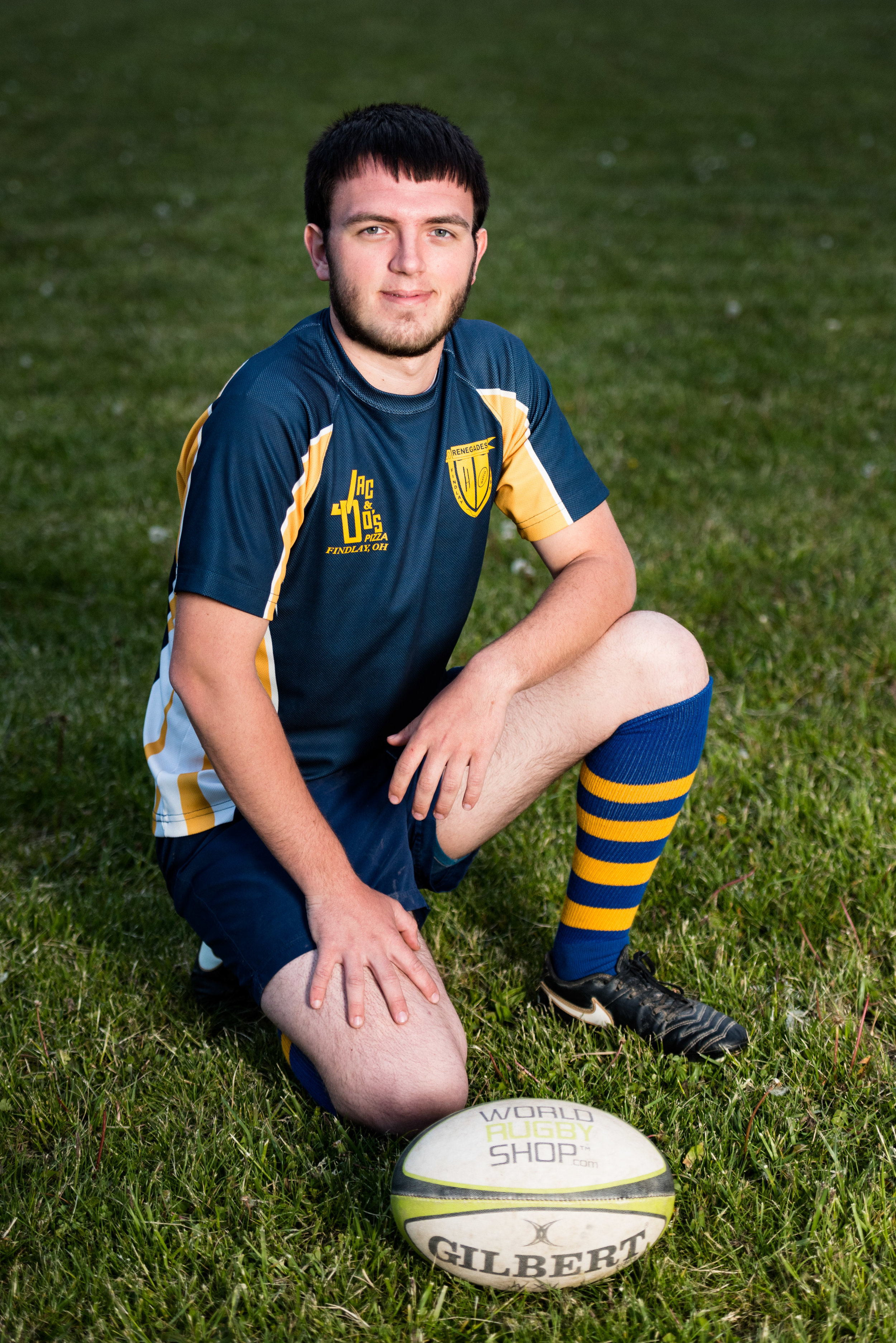 rugby senior photos