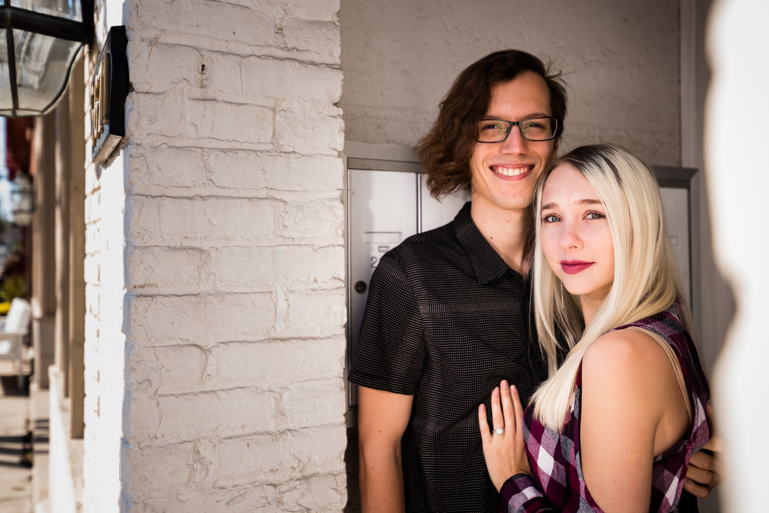 urban engagement photographer