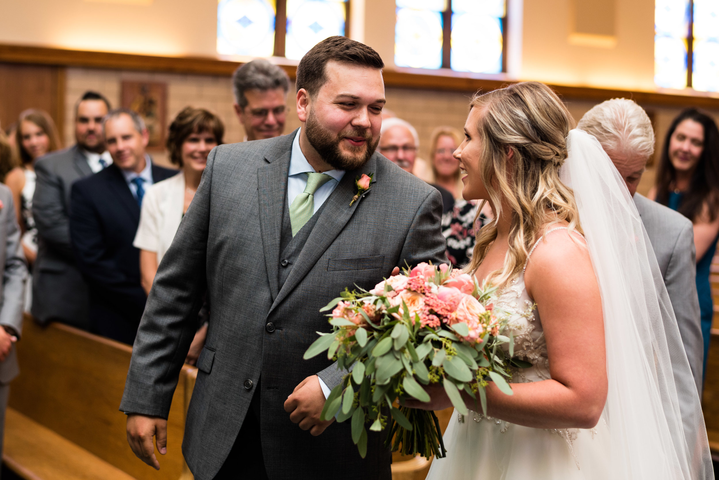 toledo ohio church wedding photography