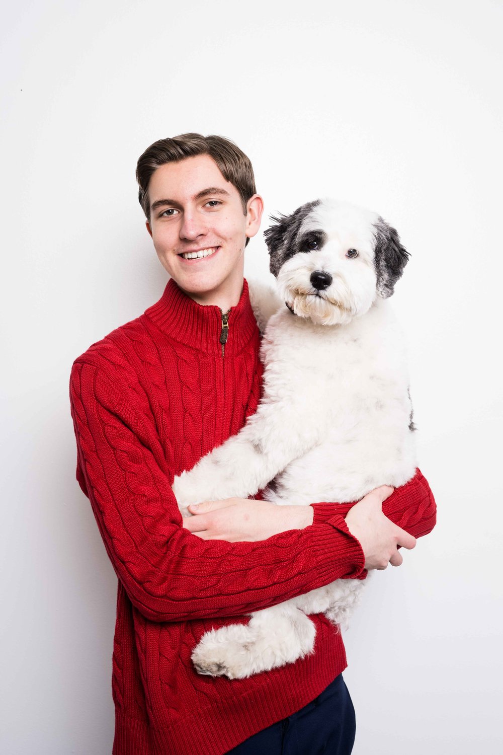 toledo senior includes dog in photos