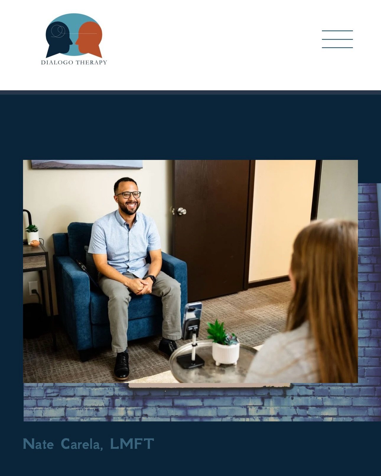 @dialogotherapy asked us to create some branding photos for the business. It is so rewarding to see our work on other small businesses websites and to see the images being used to their full potential. Please reach out if we might be able to assist y