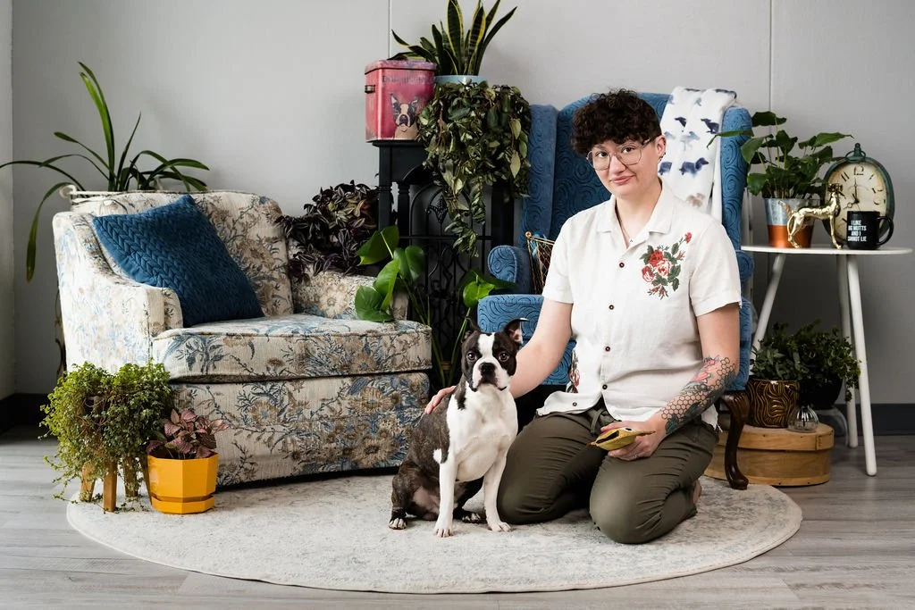 toledo ohio dog sitter branding photos