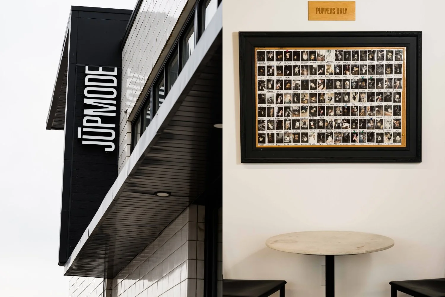 photo of jupmode store sign on moroe street downtown toledo