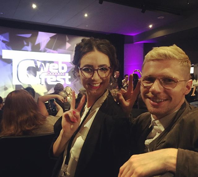 Awards ceremony at the @towebfest congrats to all the nominees in the #bestcanadianstory category and all the other amazing #webseries at the festival!