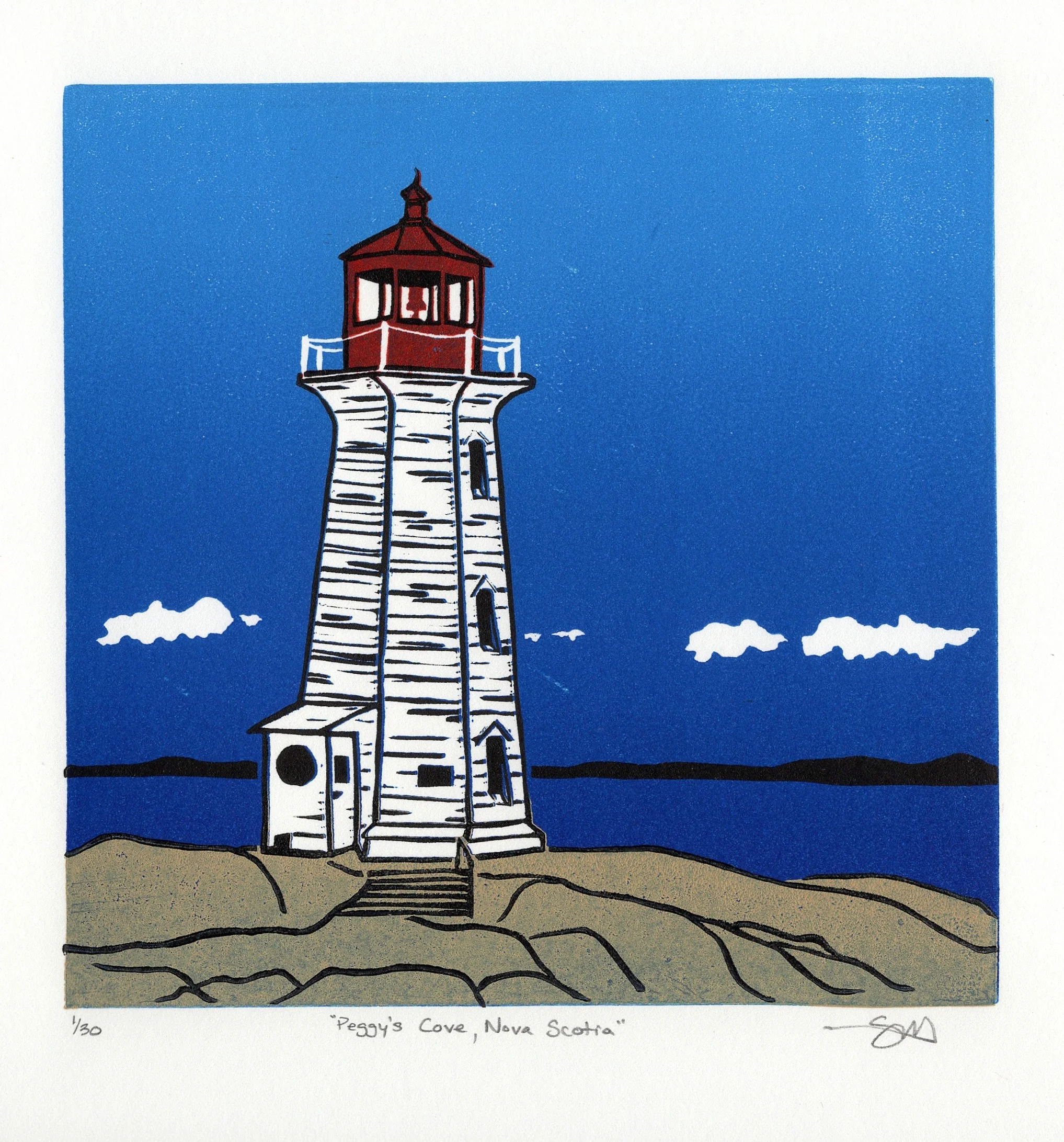 Peggy's Cove Lighthouse, Nova Scotia