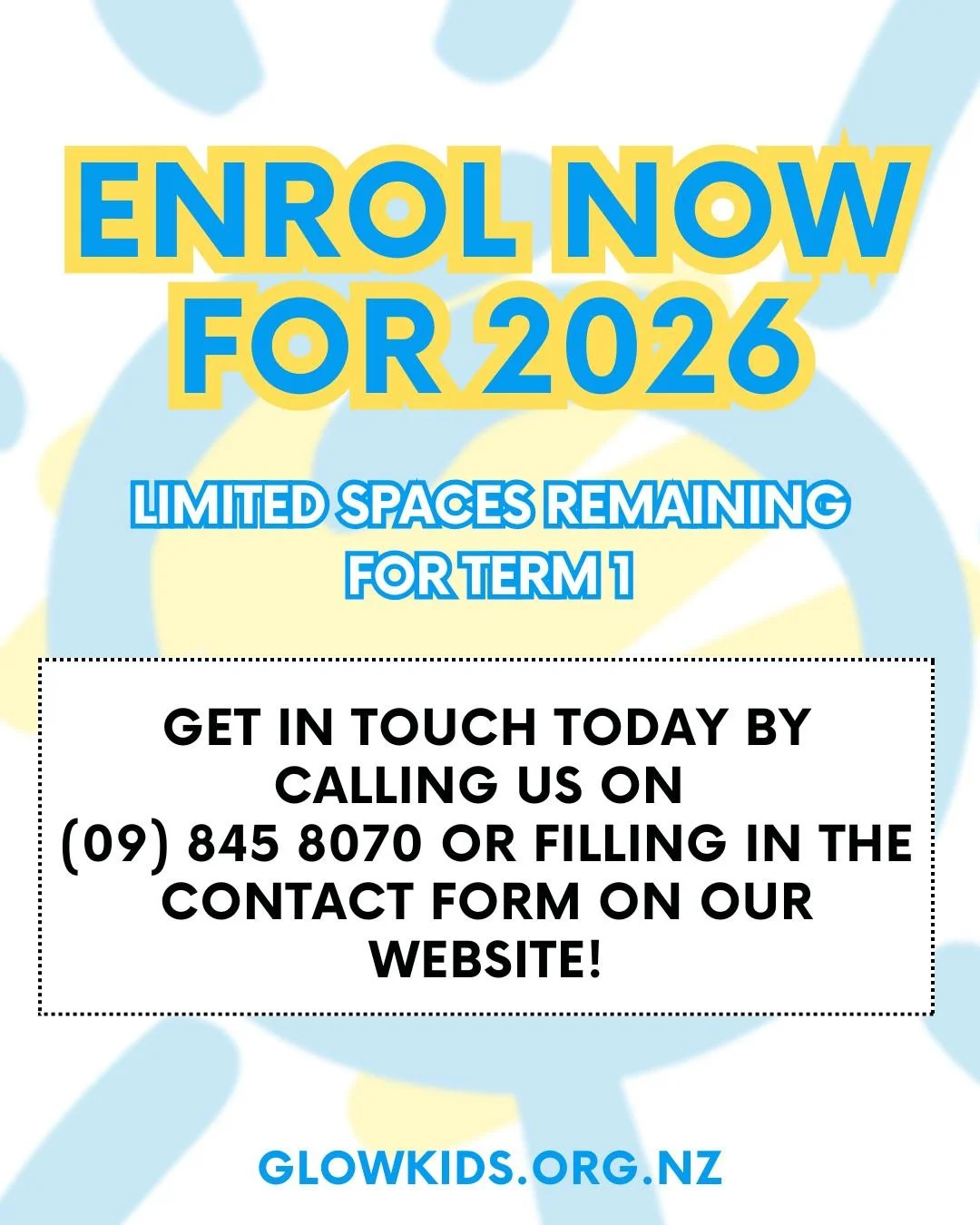 ☀ GET IN QUICK BEFORE ALL OUR TERM 1 SPACES FILL UP ☀