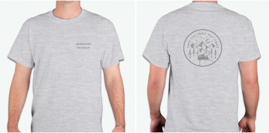 Ash Take the long way home tee