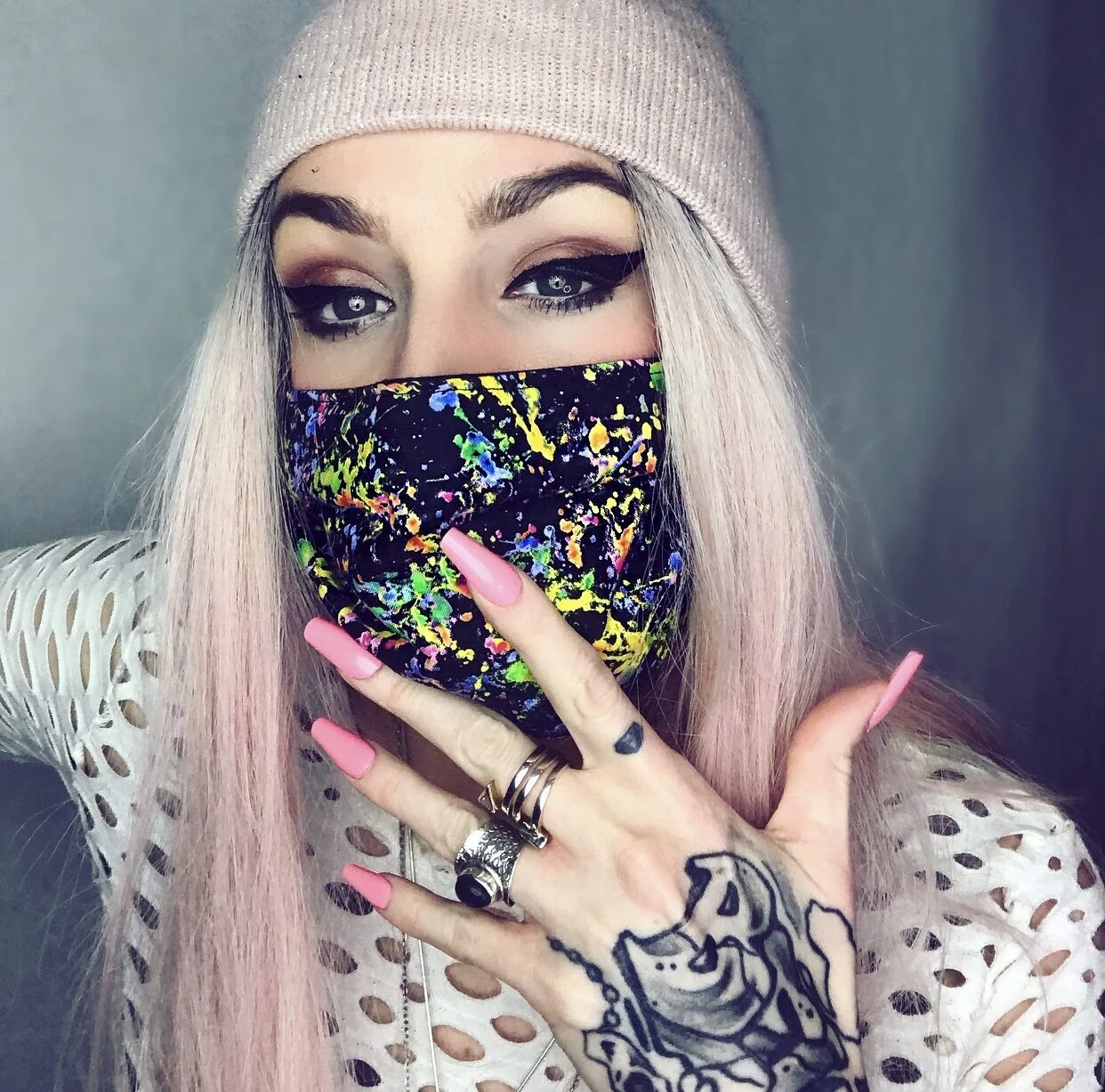 'DRIP DRIP' adjustable mask w/ filter