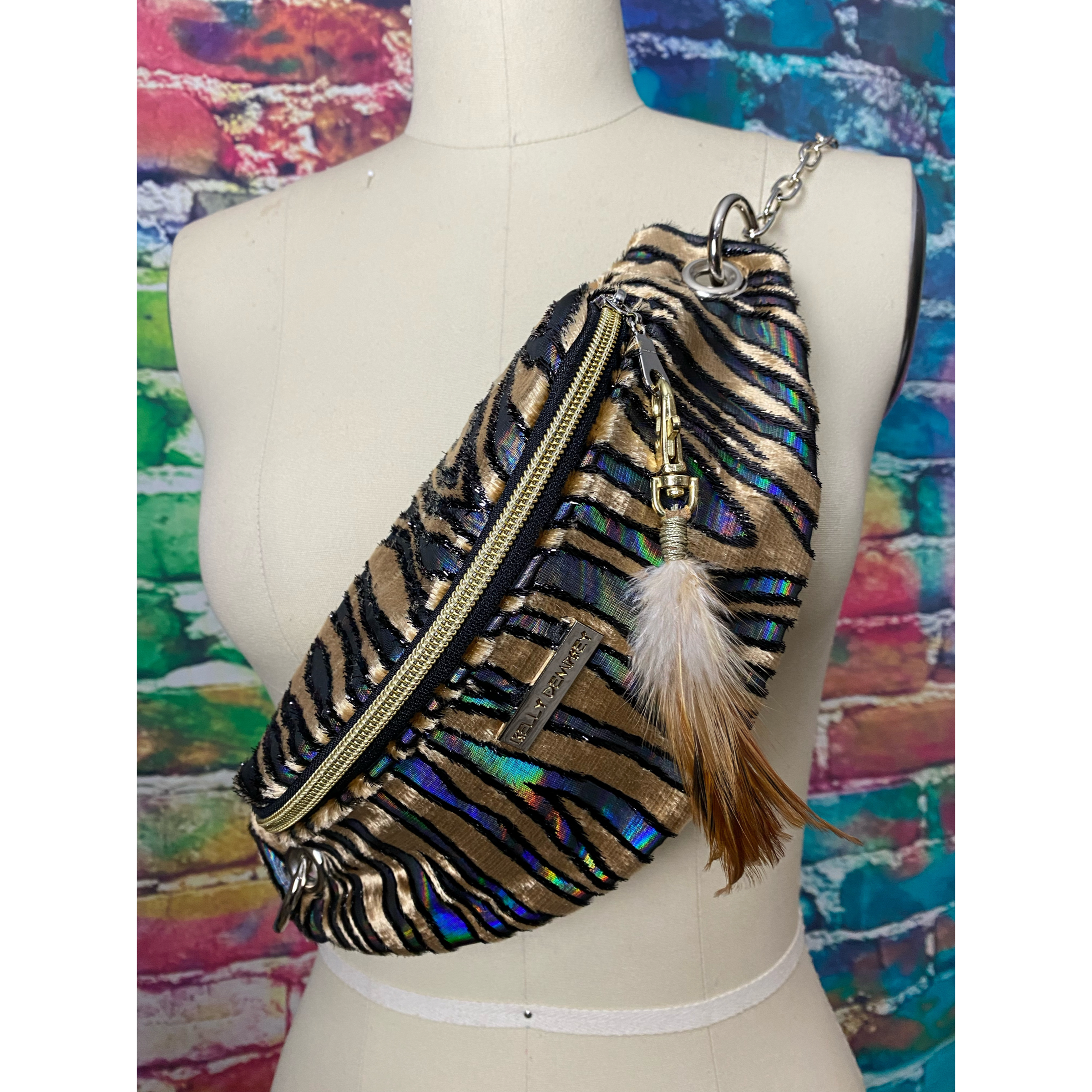 'TIGER WATER' fanny pack/crossbody