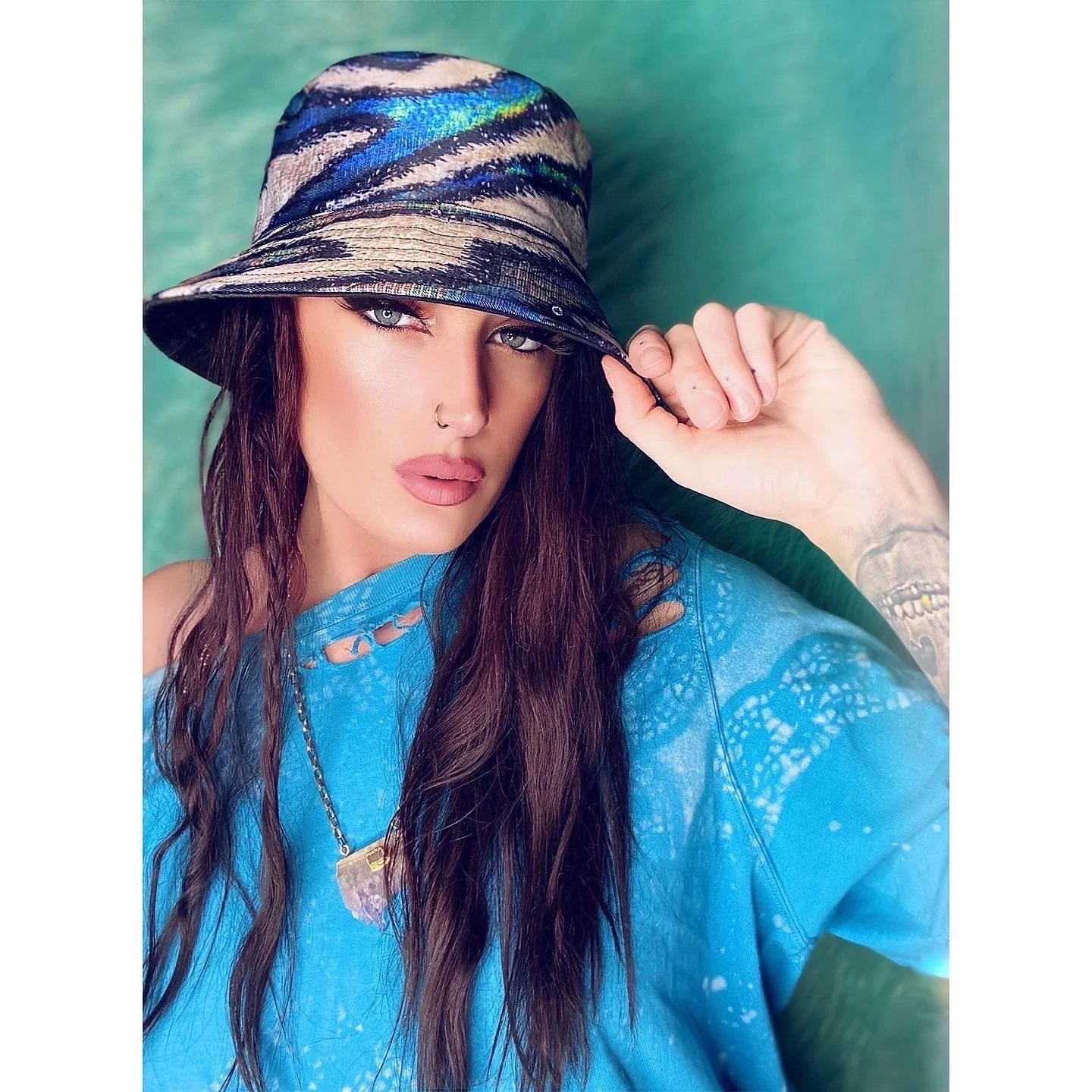 **PRE-ORDER** 'TIGER WATER' bucket hat