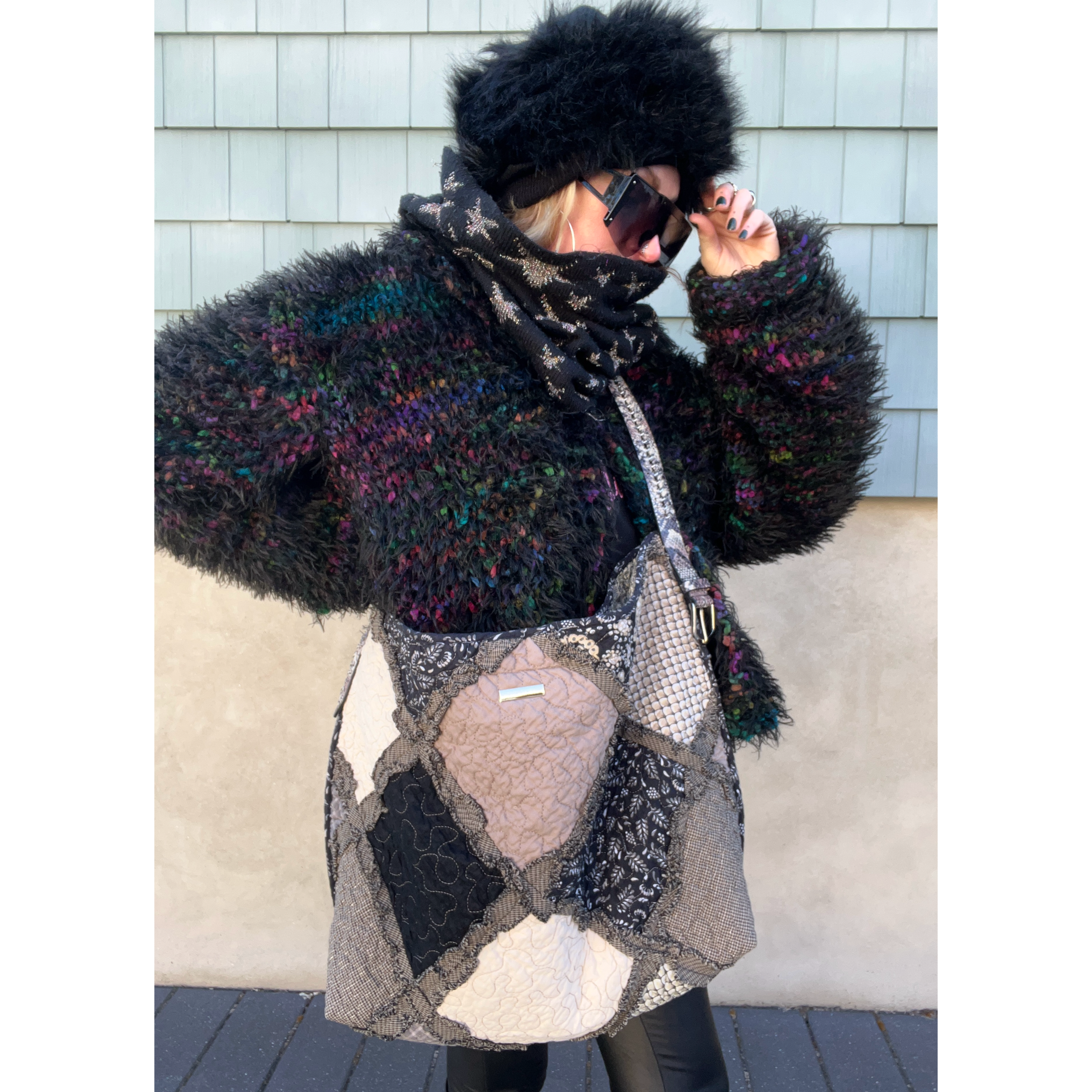 'MARLO' oversized tote