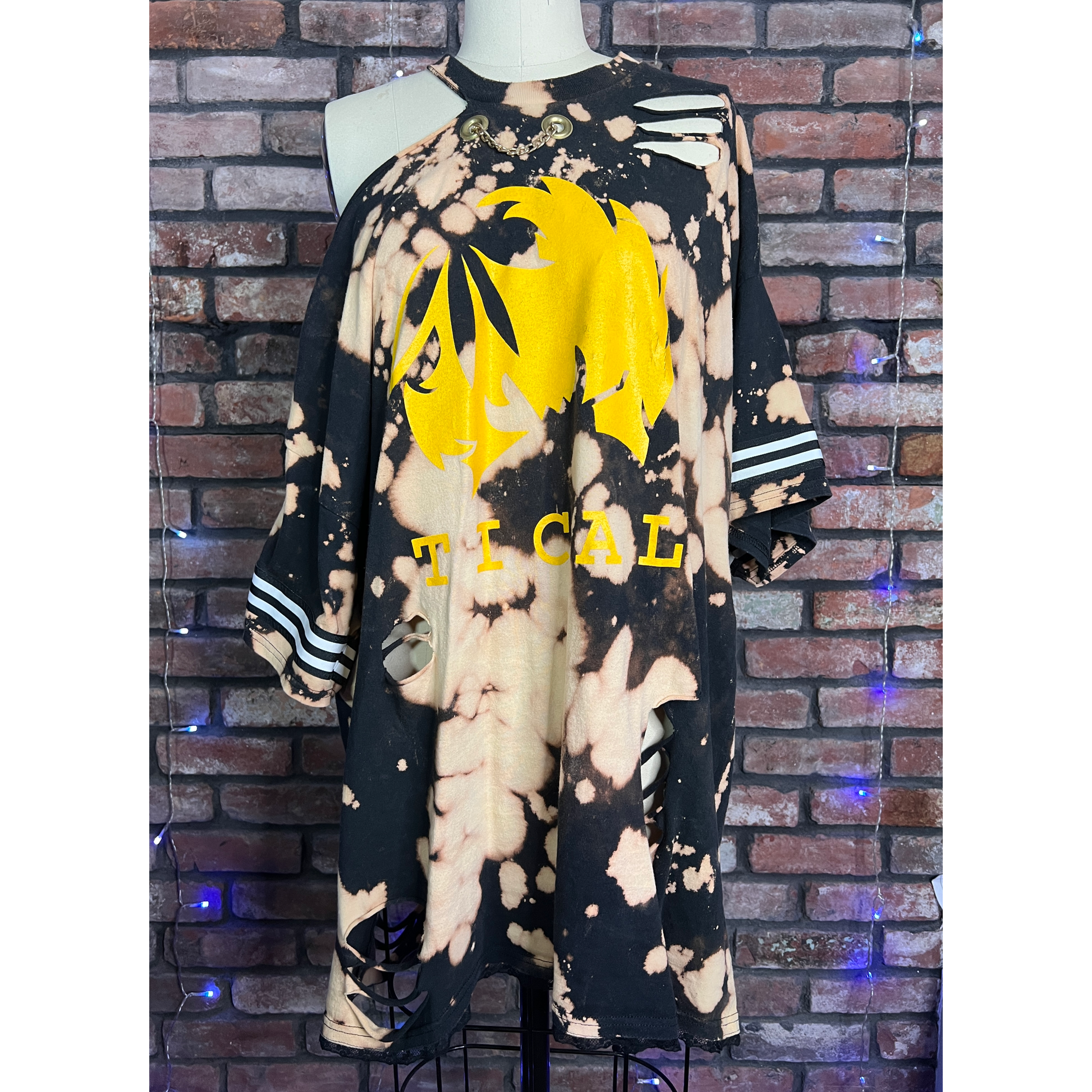'TICAL' reworked tee/dress
