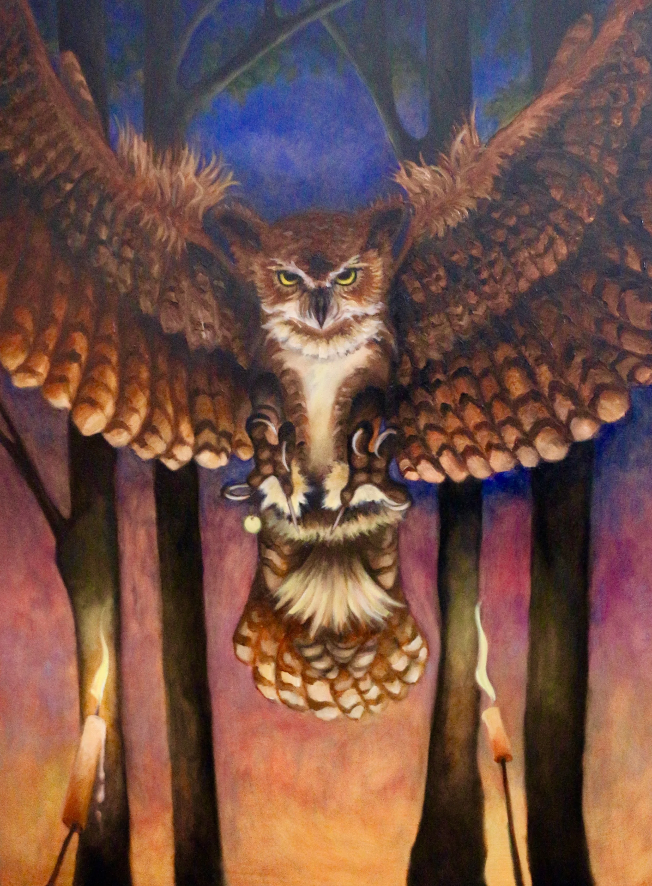 Kolbrin extended his massive wings and lifted slowly from the dais.