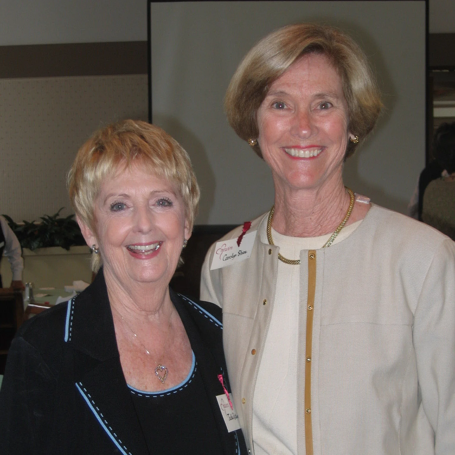 Jackie Rettberg and Carolyn Shea, OASIS Ministry, 1994-2005