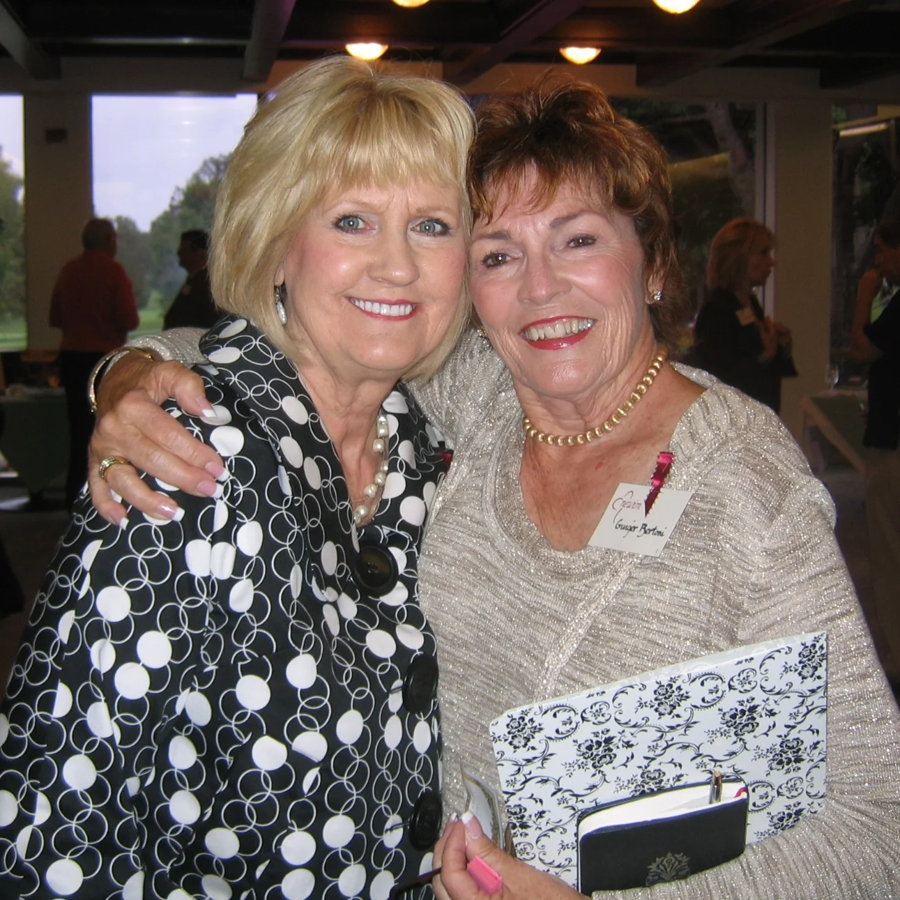 Shirley Barber (Fresno Chapter President) and Ginger Bertoni