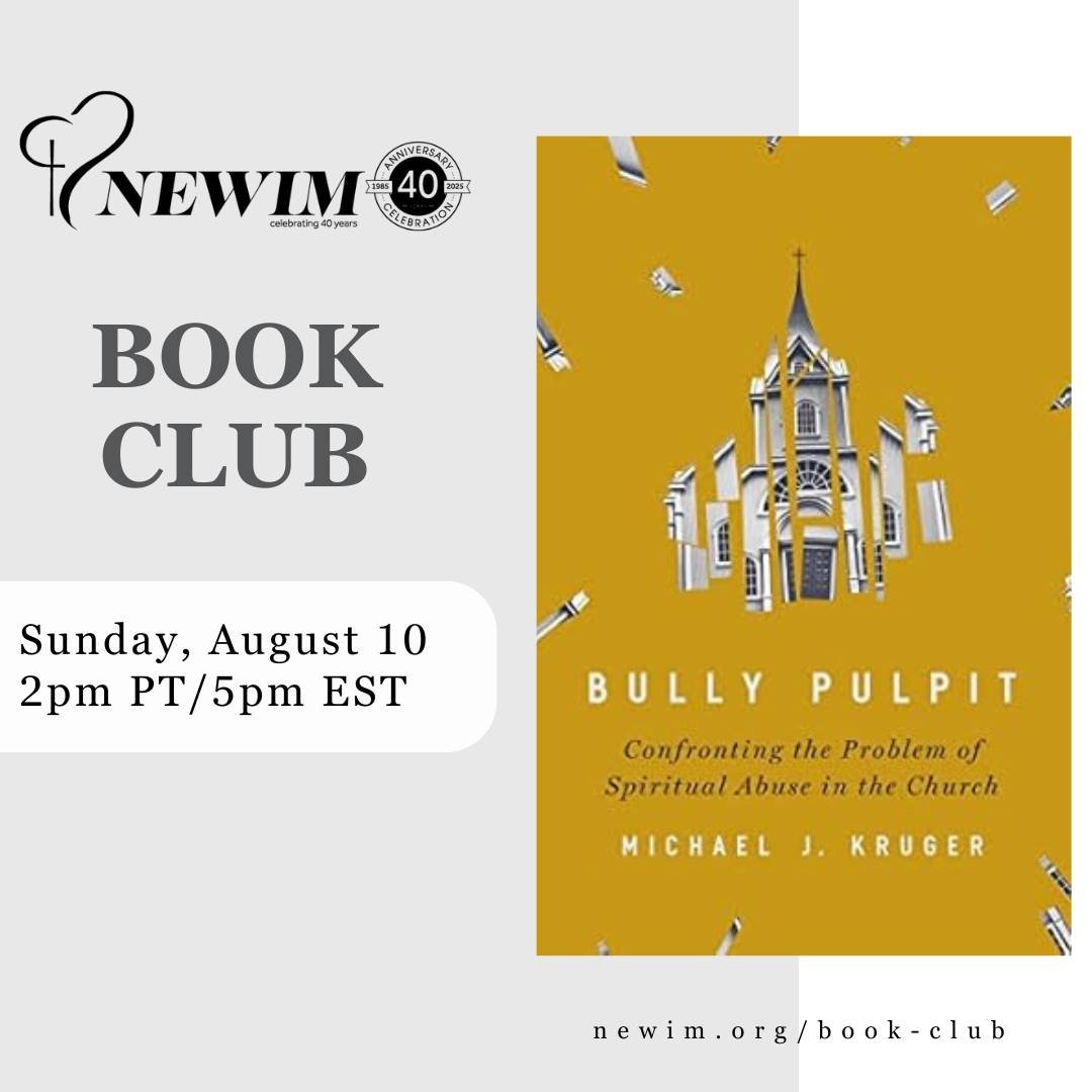 NEWIM Book Club strives to bring a diverse selection for readers to delve into and explore. Books chosen cover a wide range of topics and genres, both Christian and secular. While most books reflect our own theological values, some also come from div