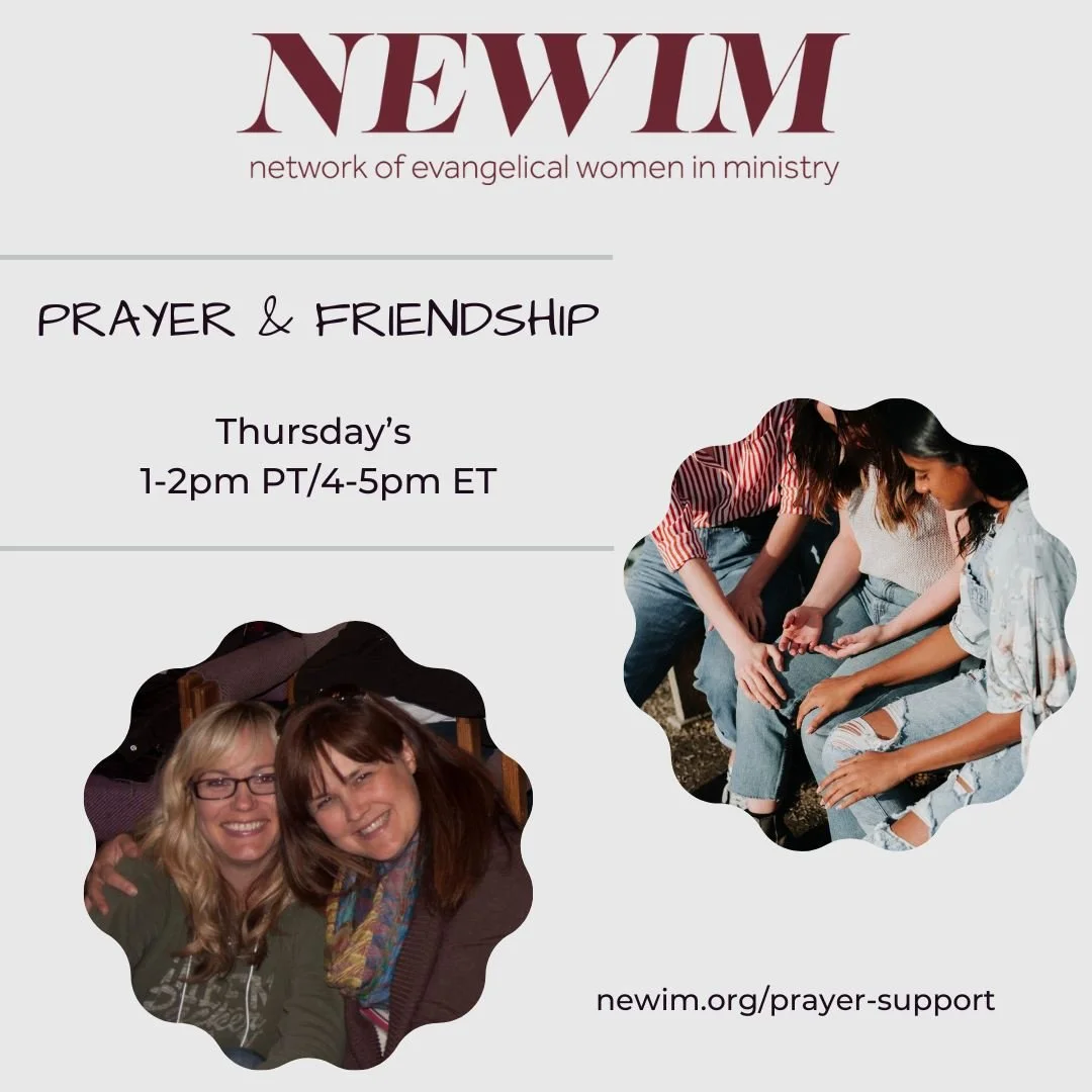 We host a weekly online prayer gathering for Christian women who would like to join us Thursdays from 1-2 pm (Pacific Time) on zoom.

To maintain best security practices, we are asking people to email us for the login information - Info@newim.org

We