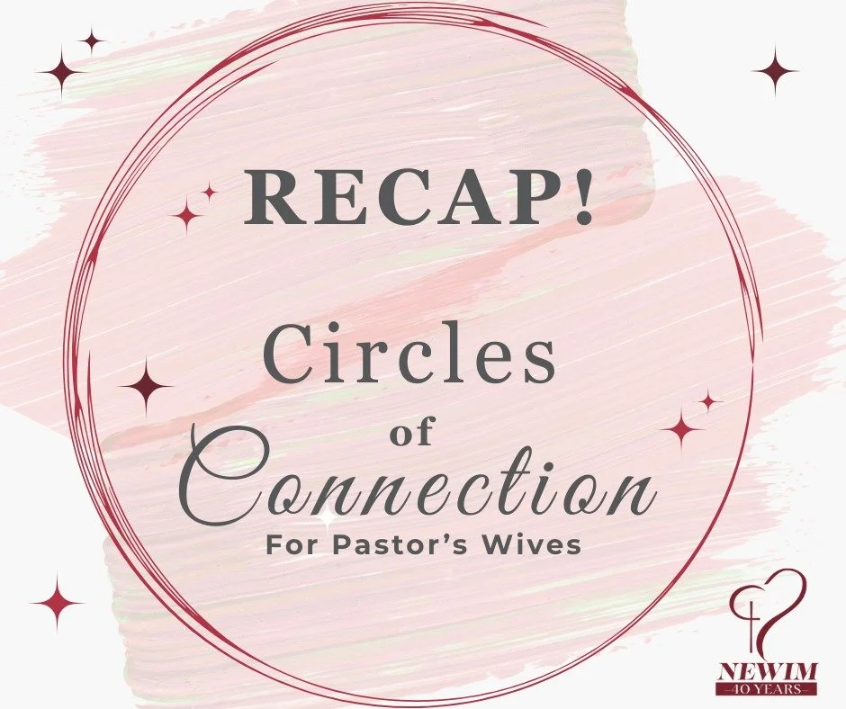 Over the summer, twenty-two women who are married to pastors met to encourage one another. Our hope was that the group would become a safe space where wisdom could be shared, and we could pray for each other. The group was intended to be a pilot for 