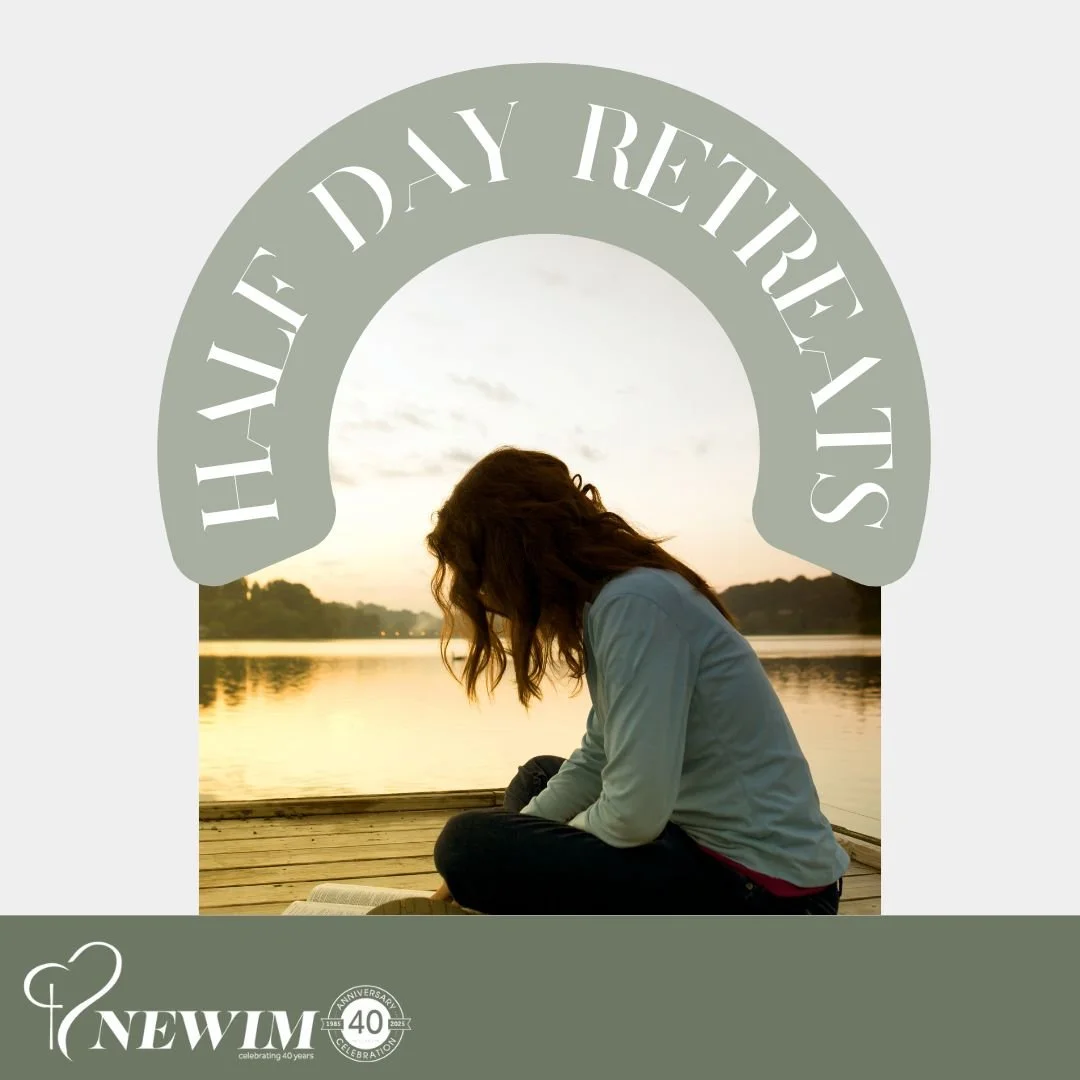 NEWIM&rsquo;s Director of Spiritual Formation, Heidi Glynn, is working on a Facilitator&rsquo;s Guide and will be working with a team to begin offering training for women who would like to offer a half-day retreat. Additionally, NEWIM will soon be of