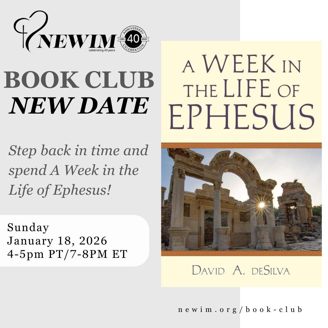 NEWIM Book Club strives to bring a diverse selection for readers to delve into and explore. Books chosen cover a wide range of topics and genres, both Christian and secular. While most books reflect our own theological values, some also come from div