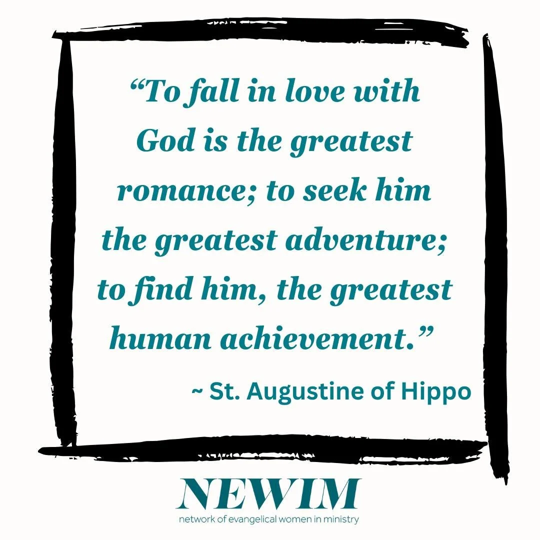 &ldquo;To fall in love with God is the greatest romance; to seek him the greatest adventure; to find him, the greatest human achievement.&rdquo; 
~ St. Augustine of Hippo

#newim #newimconnects