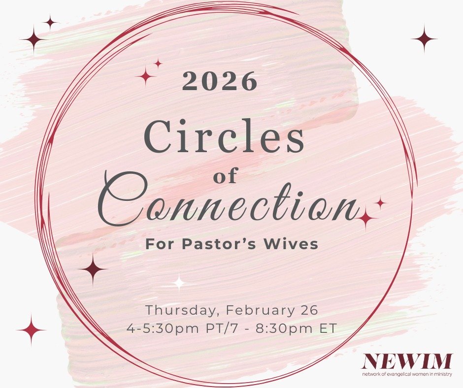Ministry life is deeply rewarding, and it can be uniquely challenging. If you are married to a pastor and would enjoy getting together with other pastors' wives, join us. We will meet monthly (on the 4th Thursday) via Zoom, February - May. We'll form