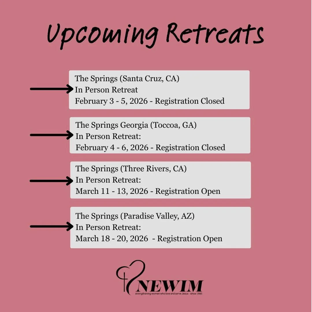 For more information about upcoming retreats, visit our website www.newim.org

#newim #newimretreats #newimsprings