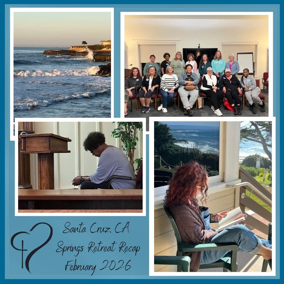 The Springs, Santa Cruz, CA

February 3- 5, 2026

Our time at the Springs was glorious. Our focus was on the Lord's Prayer.

Fifteen women basked in the beauty and love of God, shared and prayed, and came alive to the wonder of our belovedness as dau