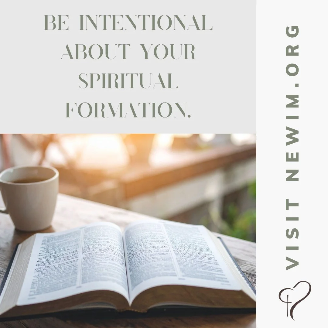 Spiritual growth happens with intentionality. Strengthen your relationship with the Lord and others with our retreats, resources, and connections.  Visit www.newim.org

#newim #newimconnects