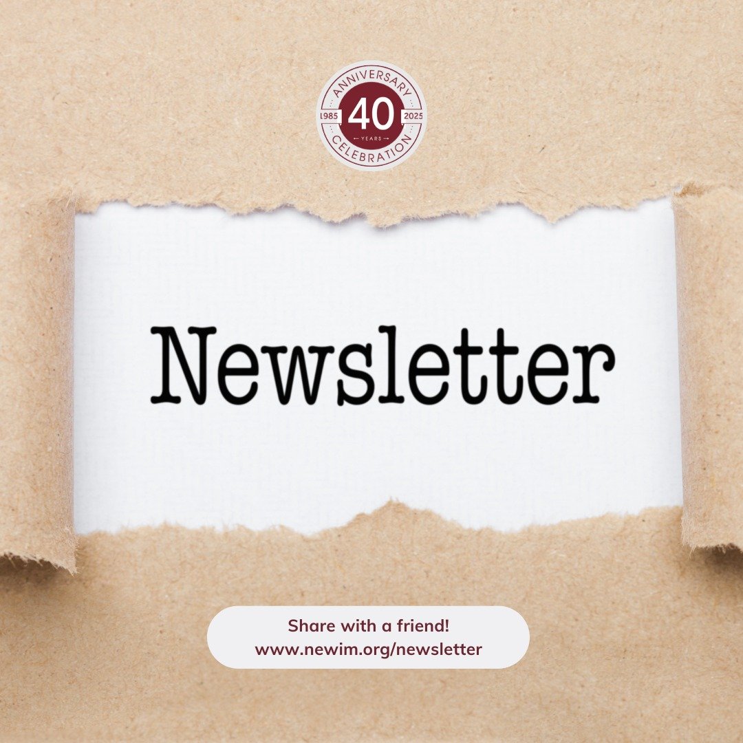 Do you know any friends who might appreciate our newsletter? Feel free to share our website with them so they can subscribe. We would be thrilled to celebrate our 40th anniversary by welcoming 40 new subscribers this month, and you can make it happen