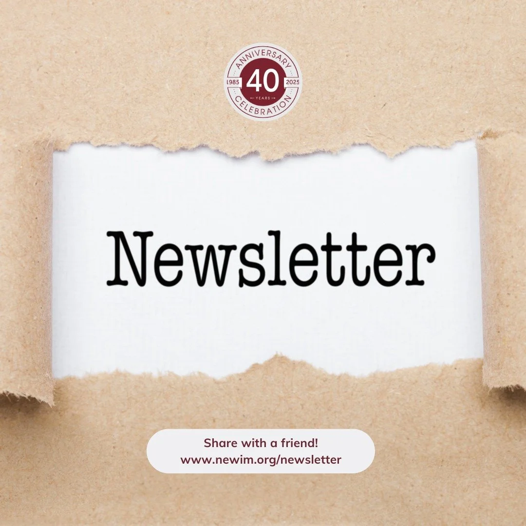 Do you know any friends who might appreciate our newsletter? Feel free to share our website with them so they can subscribe. We would be thrilled to celebrate our 40th anniversary by welcoming 40 new subscribers this month, and you can make it happen
