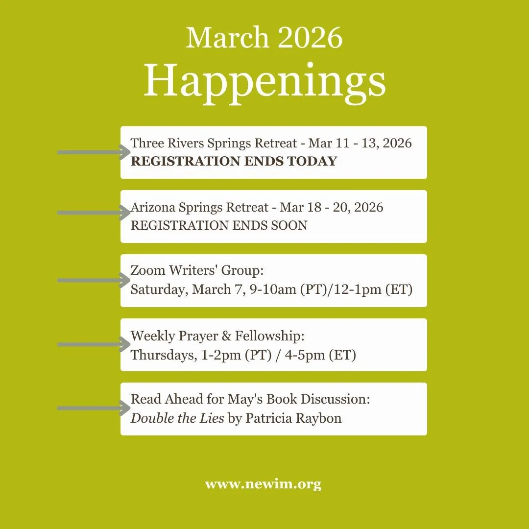 Connect with us in March!