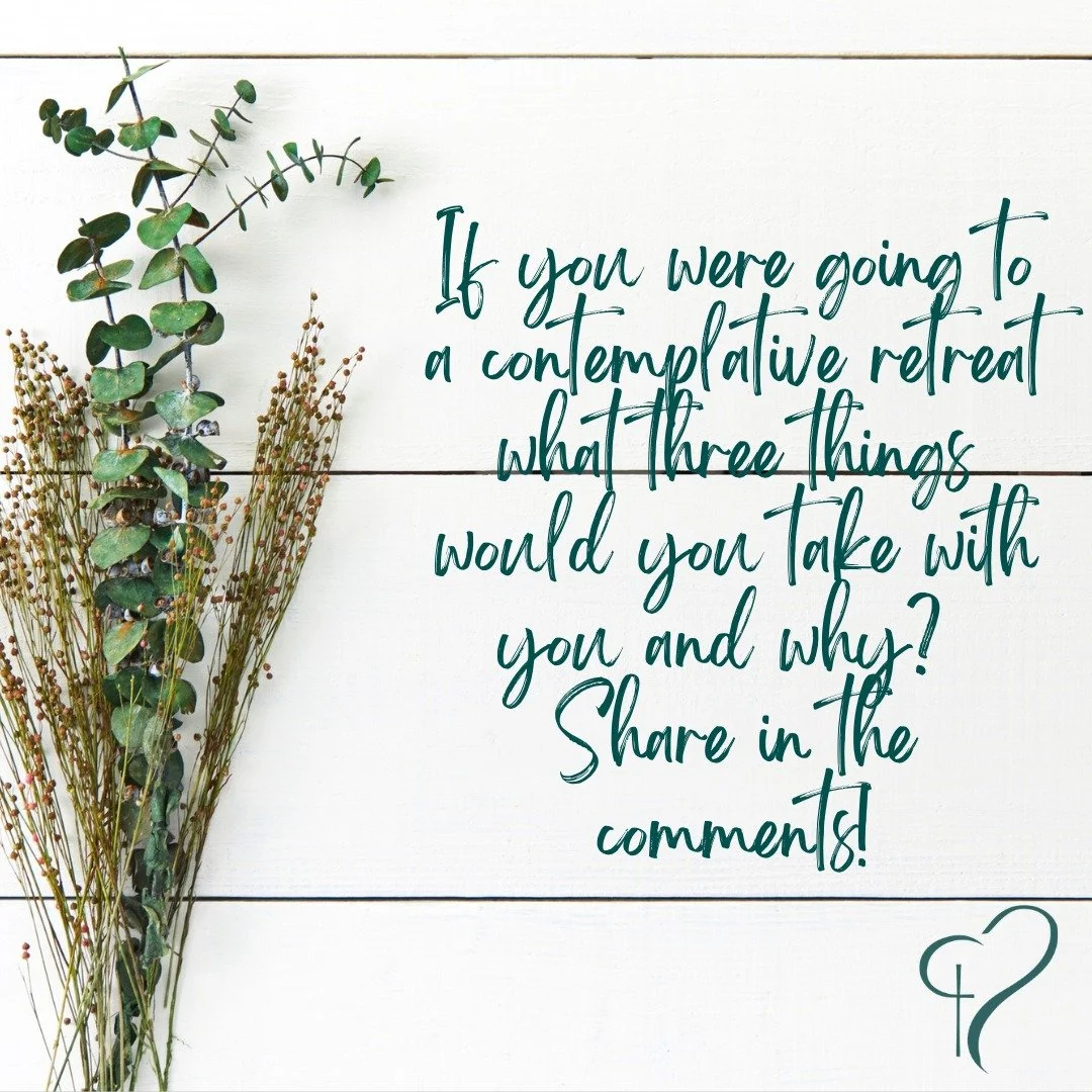 If you were going to a contemplative retreat what three things would you take with you and why? Share in the comments!

#newim #newimconnects